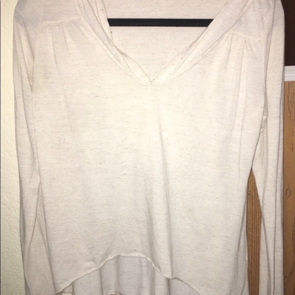 Hard Tail Long Sleeve Hooded Flowy Shirt